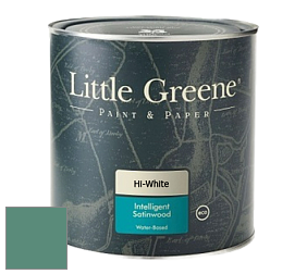 Краска Little Greene Intelligent Satinwood полуглянцевая моющаяся краска цвет NCS S 4030-B90G 