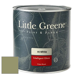 Краска Little Greene Intelligent Gloss глянцевая моющаяся краска цвет LGGr302 Sir Lutyen's Sage