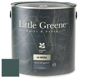 Краска Little Greene Tom’s Oil Eggshell полуматовая масляная краска цвет LGGr312 Harley Green