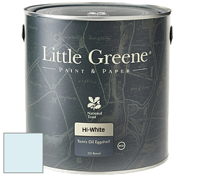 Краска Little Greene Tom’s Oil Eggshell полуматовая масляная краска цвет LG248 Delicate Blue