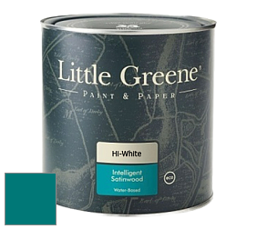Краска Little Greene Intelligent Satinwood полуглянцевая моющаяся краска цвет NCS S 4050-B40G 