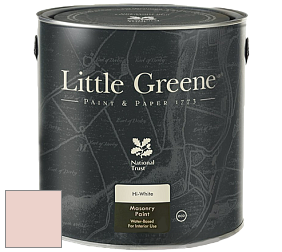 Краска Little Greene Intelligent Masonry Paint матовая колеруемая краска цвет LG220 Pink Slip