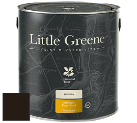 Краска Little Greene Intelligent Floor Paint полуглянцевая быстросохнущая краска цвет LG124 Chocolate Colour
