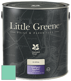 Краска Little Greene Intelligent Eggshell полуматовая моющаяся краска цвет NCS S 1040-B90G 
