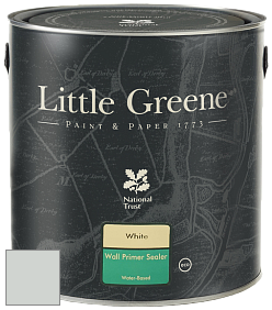 Краска Little Greene Wall Primer Sealer кроющий колеруемый грунт цвет LG183 Bone China Blue Mid