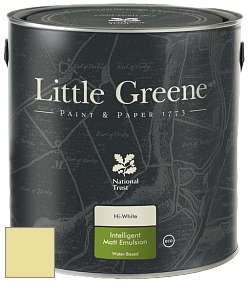 Краска Little Greene Ultimatt Intelligent Matt Emulsion матовая моющаяся краска цвет LG172 White Lead Dark