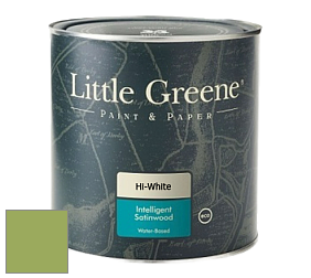 Краска Little Greene Intelligent Satinwood полуглянцевая моющаяся краска цвет NCS S 2050-G40Y 
