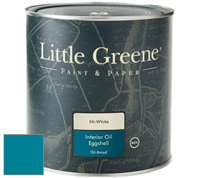 Краска Little Greene Interior Oil Eggshell полуматовая масляная краска цвет NCS S 3060-B10G 