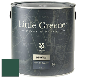 Краска Little Greene Tom’s Oil Eggshell полуматовая масляная краска цвет RAL 6028 