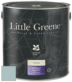 Краска Little Greene Intelligent Eggshell полуматовая моющаяся краска цвет NCS S 2010-B30G 