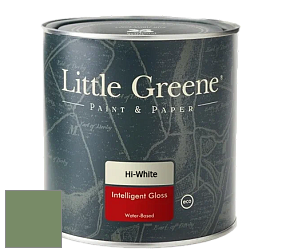 Краска Little Greene Intelligent Gloss глянцевая моющаяся краска цвет NCS S 4030-G30Y 