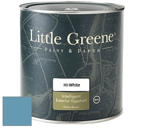 Краска Little Greene Intelligent Exterior Eggshell полуматовая водная краска цвет LG104 Blue Verditer