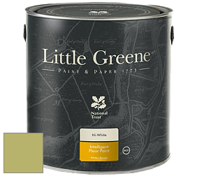 Краска Little Greene Intelligent Floor Paint полуглянцевая быстросохнущая краска цвет NCS S 2040-G60Y 