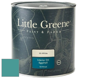 Краска Little Greene Interior Oil Eggshell полуматовая масляная краска цвет NCS S 3040-B50G 