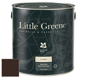 Краска Little Greene Absolute Matt Emulsion матовая краска для потолка цвет LG247 Chimney Brick