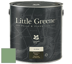 Краска Little Greene Intelligent Masonry Paint матовая колеруемая краска цвет RAL 6021 