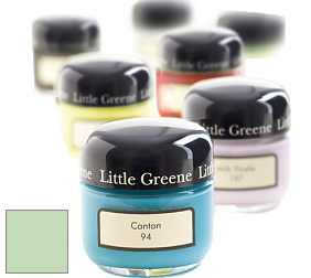 Краска Little Greene Sample Pot баночка краски цвет LG201 Cupboard Green