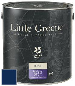 Краска Little Greene Intelligent Eggshell полуматовая моющаяся краска цвет RAL 5026 