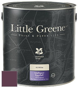 Краска Little Greene Intelligent Eggshell полуматовая моющаяся краска цвет NCS S 6030-R30B 
