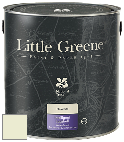 Краска Little Greene Intelligent Eggshell полуматовая моющаяся краска цвет NCS S 0510-G60Y 
