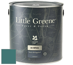 Краска Little Greene Tom’s Oil Eggshell полуматовая масляная краска цвет NCS S 5030-B50G 