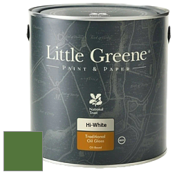 Краска Little Greene Traditional Oil Gloss высокоглянцевая масляная краска цвет RAL 6025 