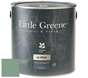 Краска Little Greene Tom’s Oil Eggshell полуматовая масляная краска цвет LG198 Aquamarine Deep