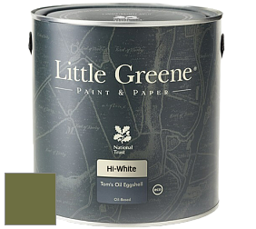 Краска Little Greene Tom’s Oil Eggshell полуматовая масляная краска цвет NCS S 5040-G50Y 
