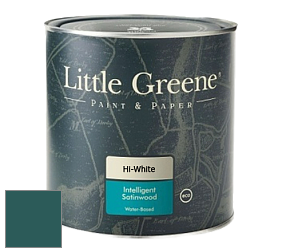 Краска Little Greene Intelligent Satinwood полуглянцевая моющаяся краска цвет NCS S 6030-B50G 