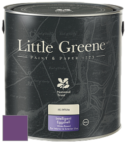 Краска Little Greene Intelligent Eggshell полуматовая моющаяся краска цвет NCS S 4050-R50B 