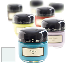 Краска Little Greene Sample Pot баночка краски цвет LG364 Celestial Blue - Pale