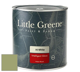 Краска Little Greene Intelligent Gloss глянцевая моющаяся краска цвет NCS S 3030-G50Y 