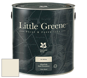 Краска Little Greene Absolute Matt Emulsion матовая краска для потолка цвет LG158 Rolling Fog Pale