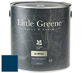 Краска Little Greene Tom’s Oil Eggshell полуматовая масляная краска цвет LG207 Deep Space Blue