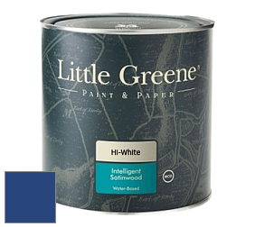 Краска Little Greene Intelligent Satinwood полуглянцевая моющаяся краска цвет LG255 Smalt