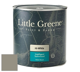 Краска Little Greene Intelligent Satinwood полуглянцевая моющаяся краска цвет LG117 Lead Colour