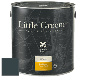 Краска Little Greene Intelligent Floor Paint полуглянцевая быстросохнущая краска цвет RAL 7026 