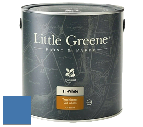 Краска Little Greene Traditional Oil Gloss высокоглянцевая масляная краска цвет NCS S 3050-R80B 