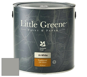 Краска Little Greene Traditional Oil Gloss высокоглянцевая масляная краска цвет LG225 Urbane Grey