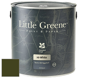 Краска Little Greene Tom’s Oil Eggshell полуматовая масляная краска цвет LG72 Olive Colour