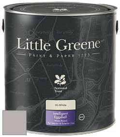 Краска Little Greene Intelligent Eggshell полуматовая моющаяся краска цвет LG181 Welcome Dark