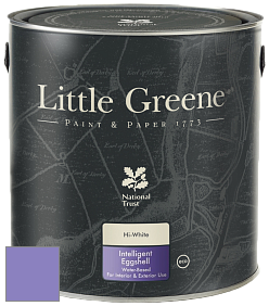 Краска Little Greene Intelligent Eggshell полуматовая моющаяся краска цвет NCS S 2050-R60B 