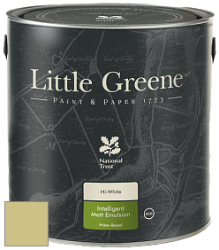 Краска Little Greene Ultimatt Intelligent Matt Emulsion матовая моющаяся краска цвет LG63 Oak Apple