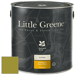 Краска Little Greene Intelligent Floor Paint полуглянцевая быстросохнущая краска цвет NCS S 3060-G70Y 