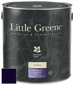 Краска Little Greene Intelligent Eggshell полуматовая моющаяся краска цвет LG116 Thai Sapphire