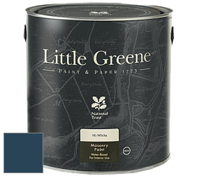 Краска Little Greene Intelligent Masonry Paint матовая колеруемая краска цвет LG257 Royal Navy