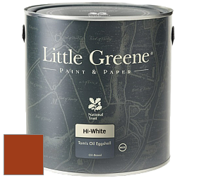 Краска Little Greene Tom’s Oil Eggshell полуматовая масляная краска цвет LG24 Heat