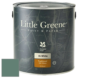 Краска Little Greene Traditional Oil Gloss высокоглянцевая масляная краска цвет NCS S 5020-B90G 