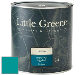 Краска Little Greene Interior Oil Eggshell полуматовая масляная краска цвет NCS S 2555-B40G 