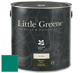 Краска Little Greene Intelligent Masonry Paint матовая колеруемая краска цвет NCS S 3555-B80G 